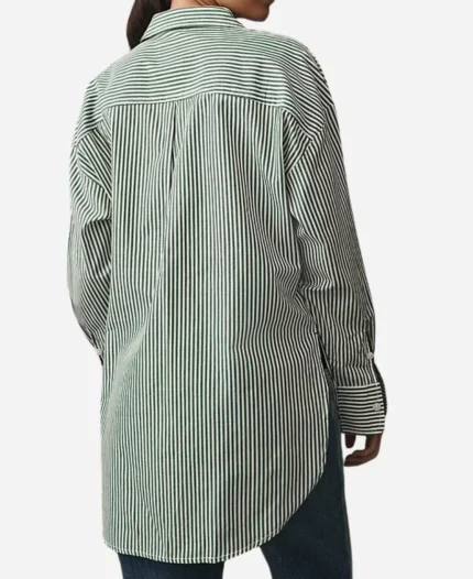 Nine Perfect Strangers Annie Murphy Striped Shirt
