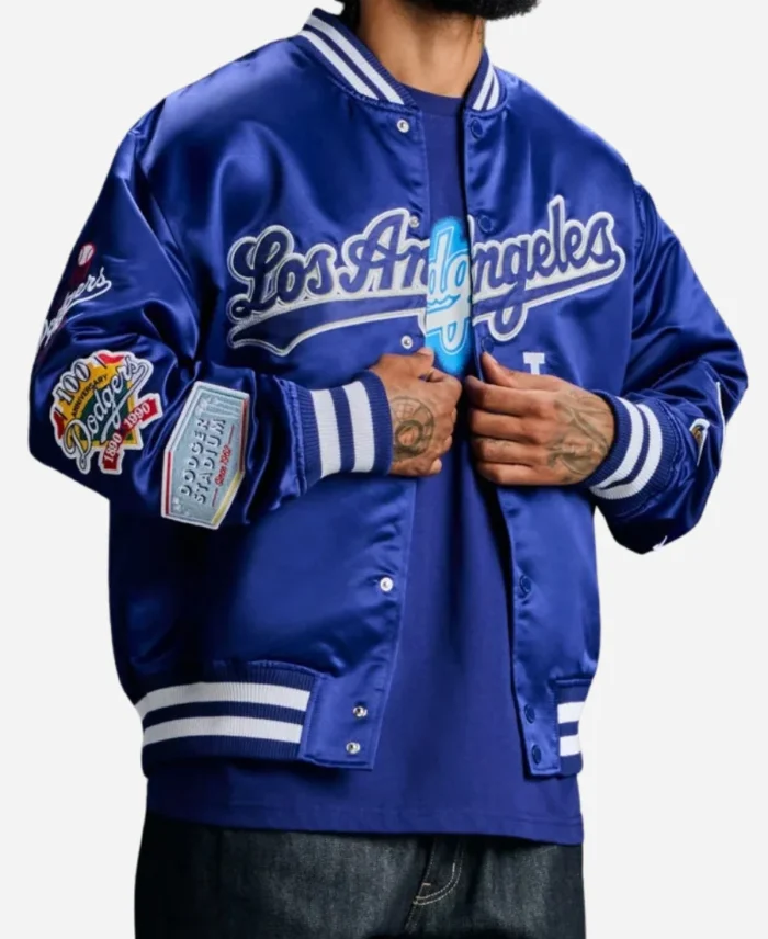 OVO X New Era Dodgers Varsity Jacket