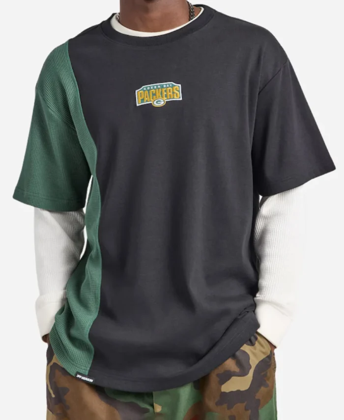 Off Season Packers Spliced T-Shirt