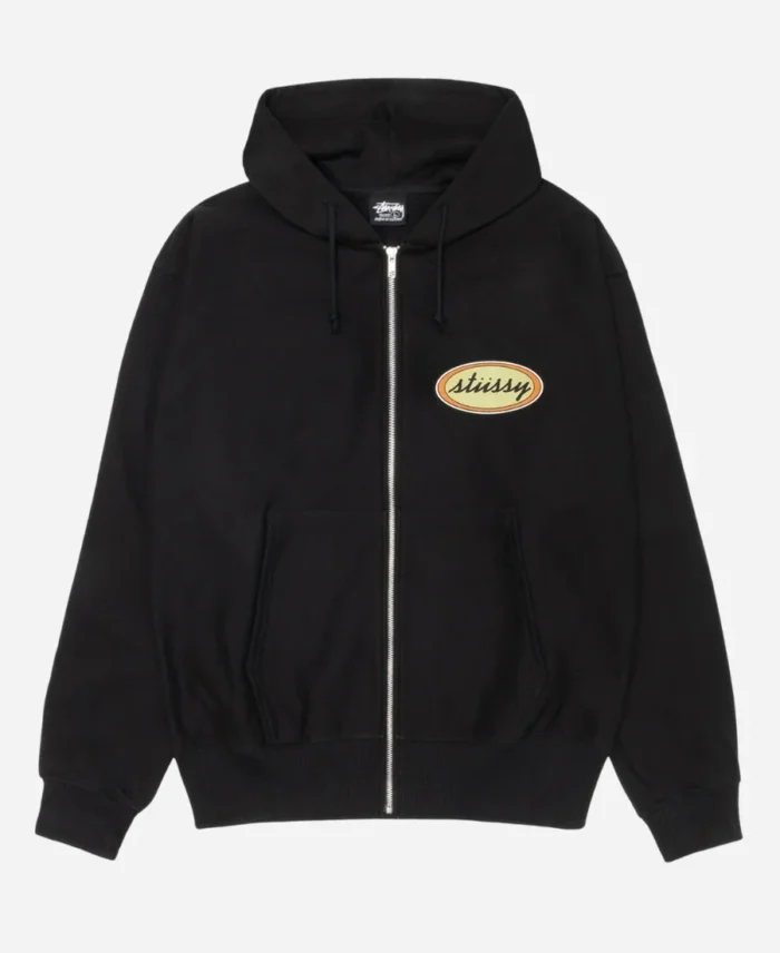 Our Legacy x Stussy Work Shop Oval Zip Hoodie