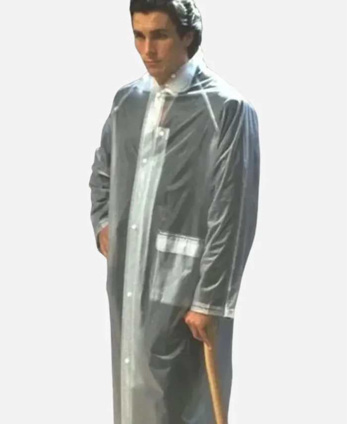 Patrick Bateman Raincoat For Sale