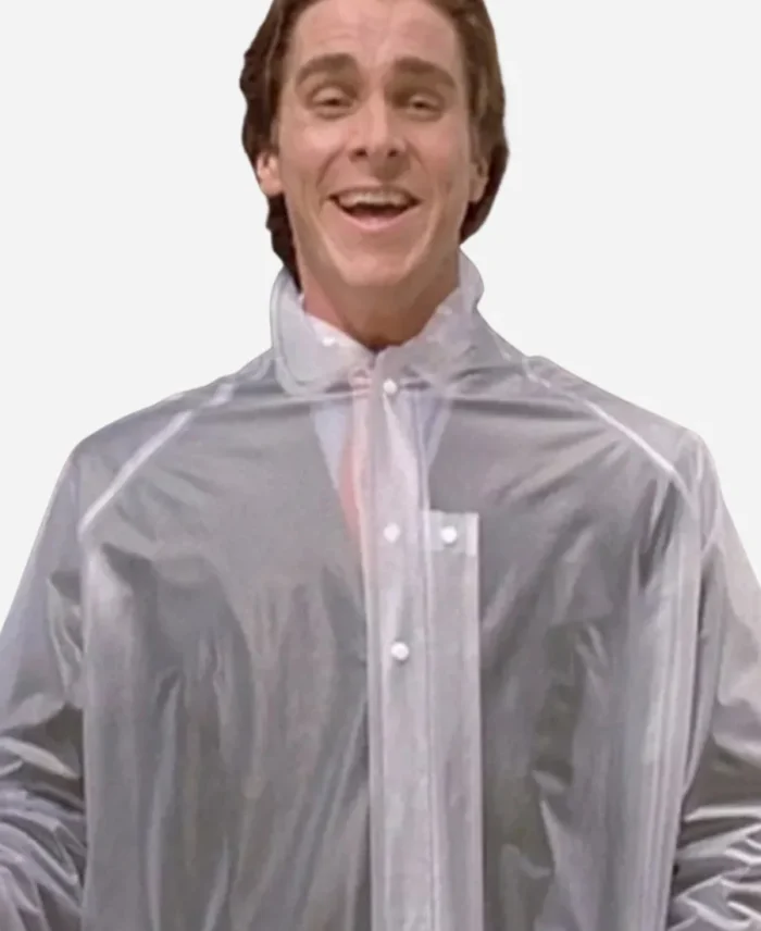 Patrick Bateman Transparent Raincoat