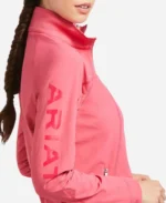 Pink Ariat Softshell Zip-up Jacket