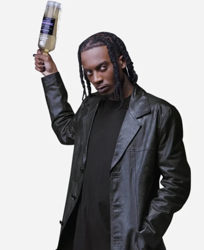 Playboi-Carti-Black-Trench-Coat-For-Sale