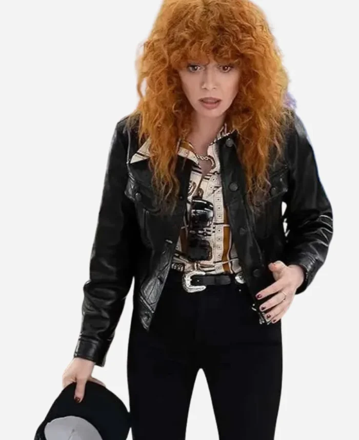 Poker-Face-S02-Natasha-Lyonne-Black-Leather-Jacket