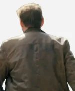 Prime Target Ali Suliman Brown Leather Jacket