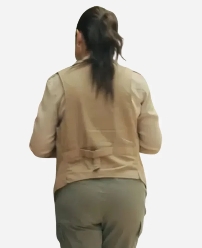 Prime Target Sidse Babett Knudsen Beige Vest