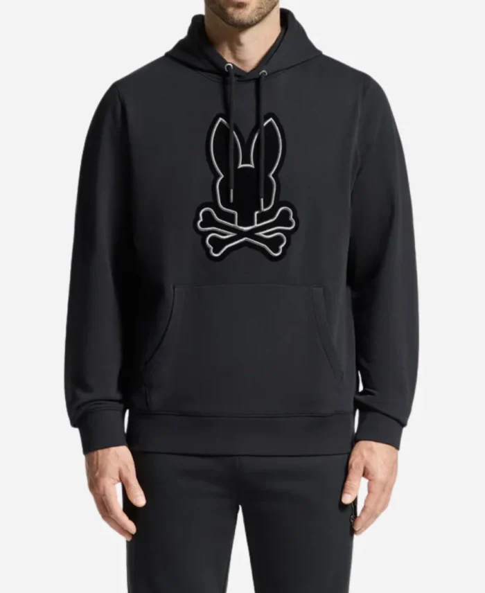 Psycho-Bunny-Black-Hoodie
