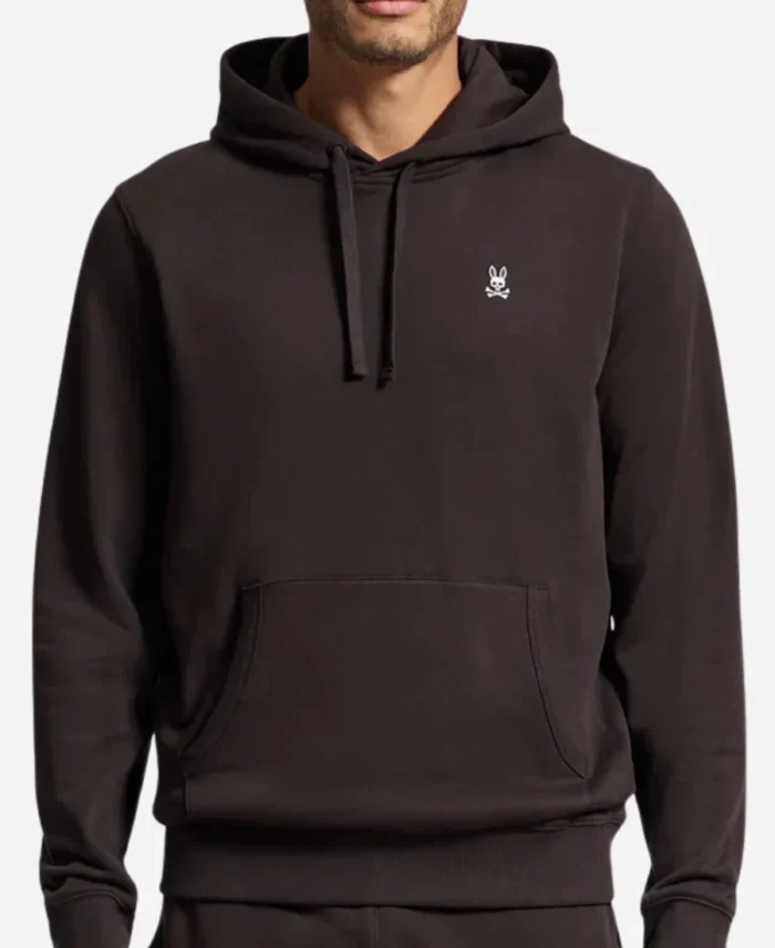 Psycho-Bunny-Brown-Hoodie