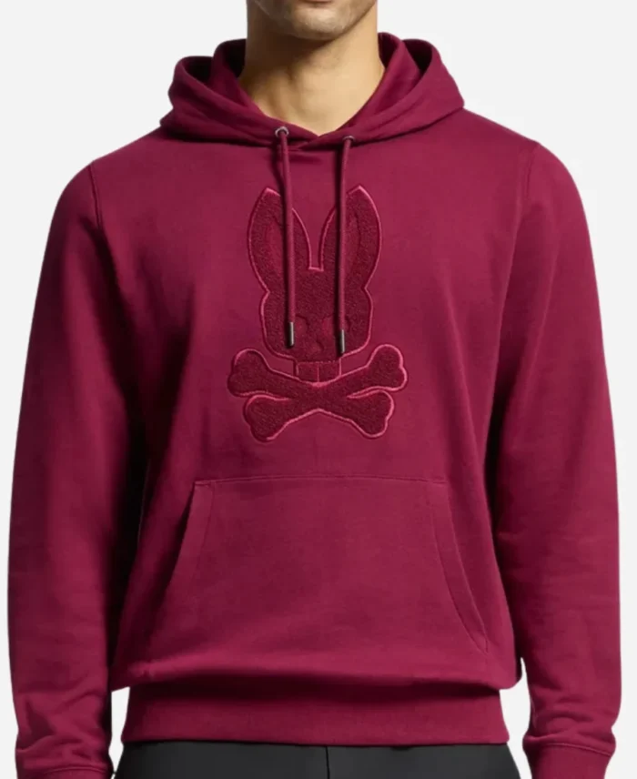 Psycho-Bunny-Maroon-Hoodie