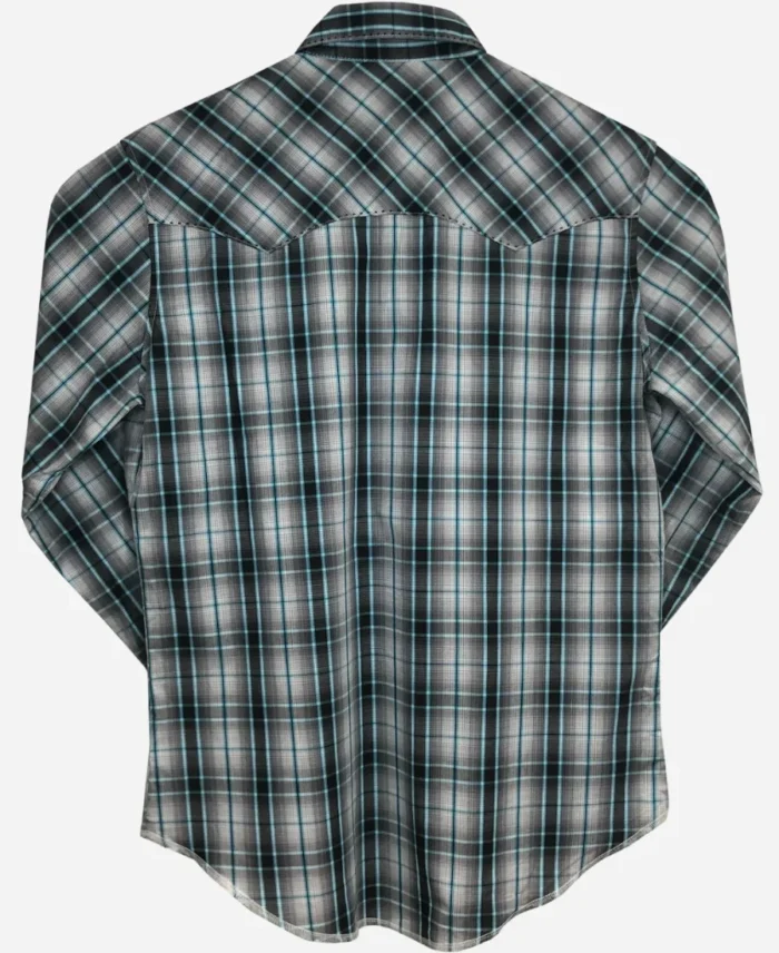 Ransom Canyon Josh Duhamel Blue Plaid Shirt