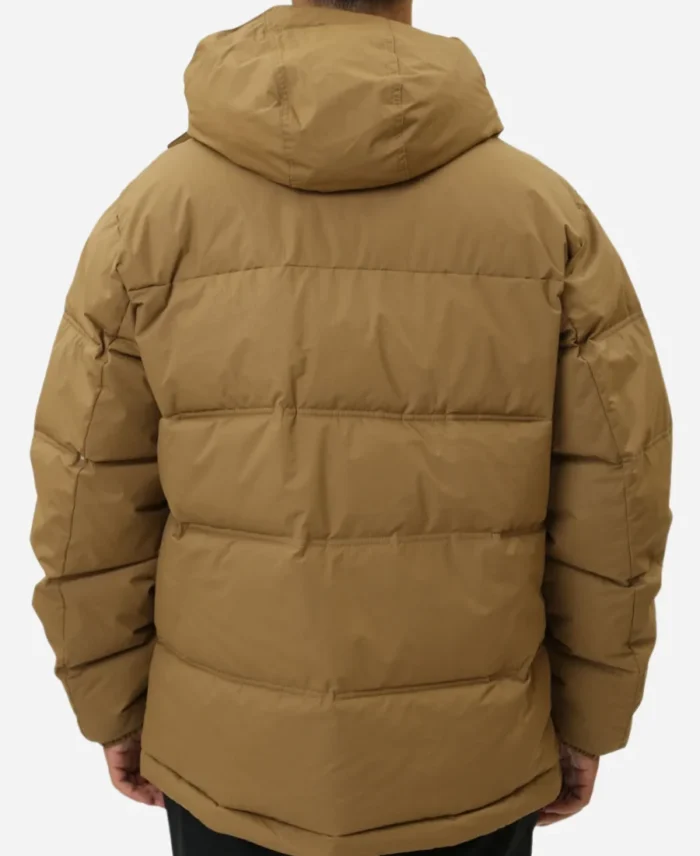 Russell Greene Elsbeth S02 Brown Hooded Puffer Jacket