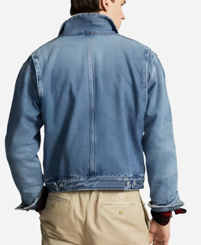 Sam Nivola The Kelly Clarkson Show Blue Denim Jacket For Sale