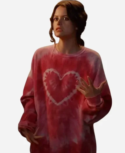 Sara Waisglass Ginny and Georgia Tie Dye Heart Sweatshirt