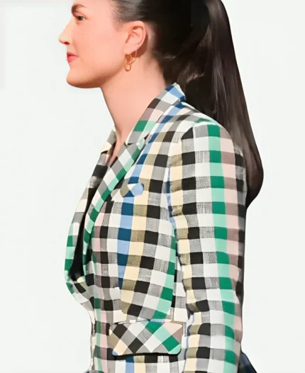 Selling the City S01 Abigail Godfrey Check Blazer