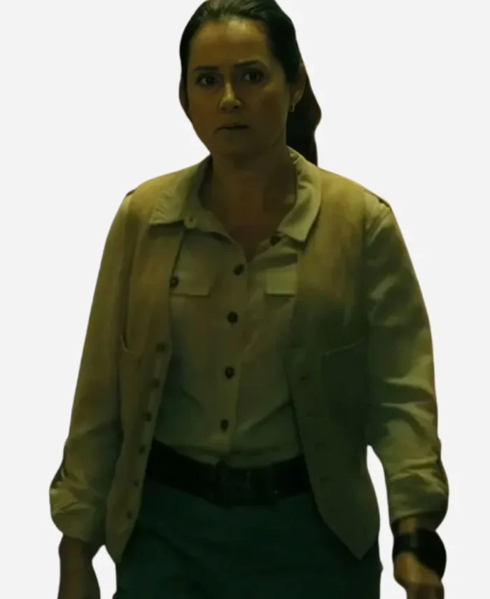 Sidse Babett Knudsen Prime Target Beige Vest
