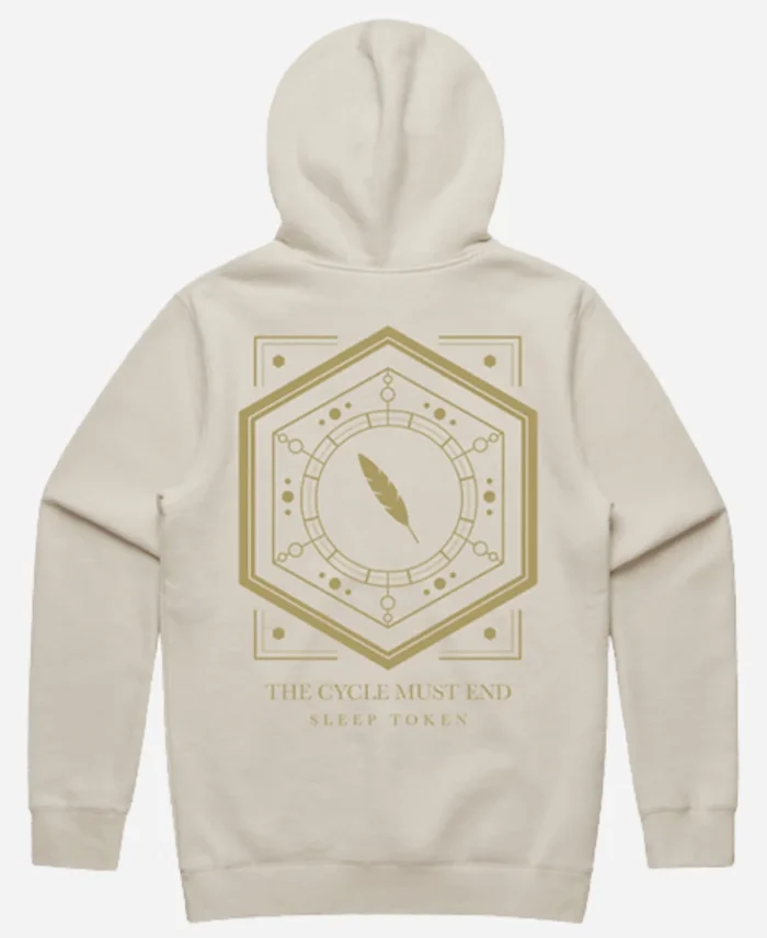 Sleep Token Even In Arcadia Feathered Host Hoodie