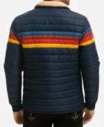 The Last Of Us S02 Isabela Merced Rainbow Striped Puffer Jacket