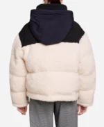 The Today Show Dylan Dreyer Shearling Puffer Jacket