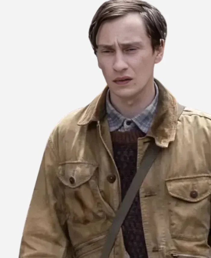 The Walking Dead Dead City S02 Keir Gilchrist Brown Jacket