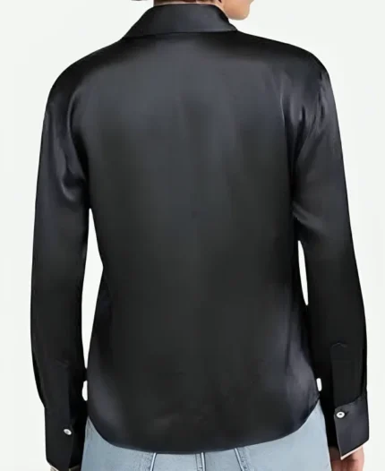 The Waterfront S01 Belle Buckley Black Blouse