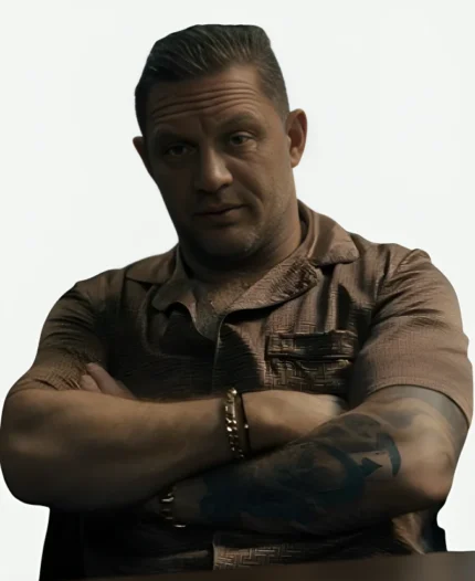 Tom Hardy MobLand 2025 Brown Shirt