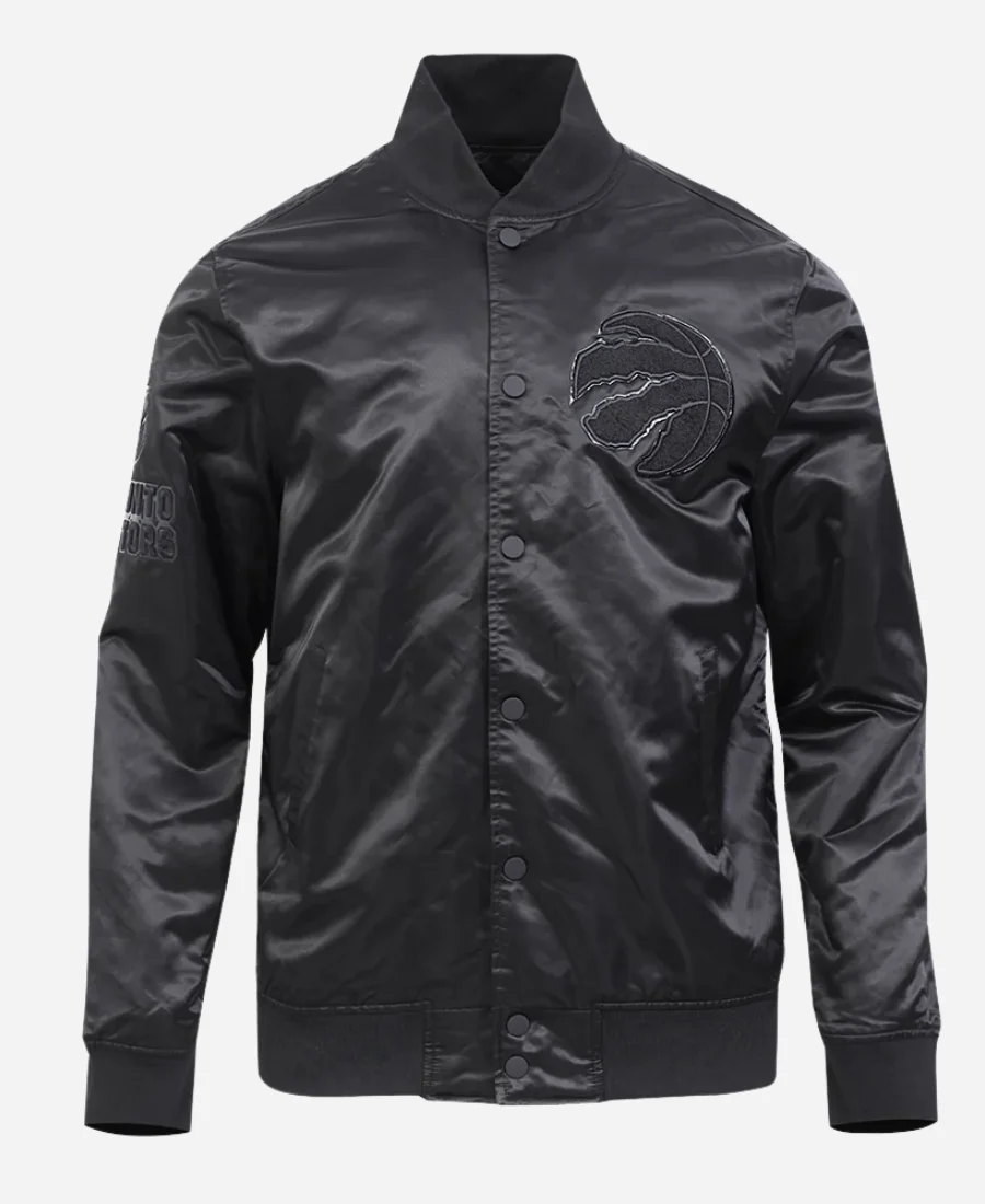 Toronto Raptors NBA 2025 Triple Black Jacket Toronto Raptors NBA 2025 Triple Black Jacket