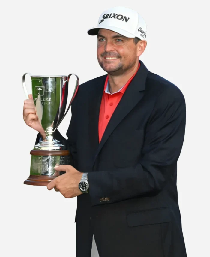 Travelers Championship 2025 Keegan Bradley Black Blazer