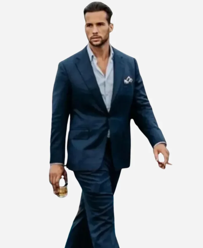 Tristan Tate Blue Suit