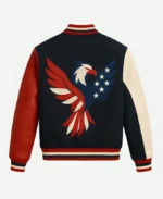USA Independence Day Varsity Eagle Jacket