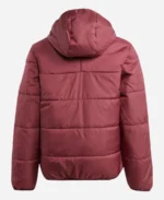 Unisex Adidas Adicolor Burgundy Jacket For Sale