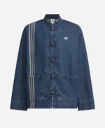 Unisex Adidas Tang New Year Chinese Blue Denim Jacket 2025