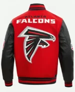 Unisex Atlanta Falcons Varsity Red Jacket For Sale