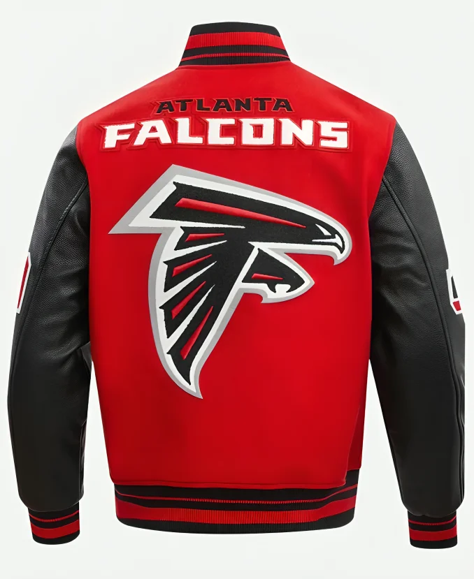 Unisex Atlanta Falcons Varsity Red Jacket For Sale Unisex Atlanta Falcons Varsity Red Jacket For Sale