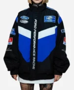 Unisex Ford Racing Black Jacket For Sale