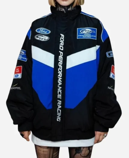 Unisex Ford Racing Black Jacket For Sale