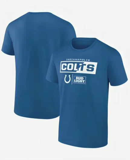 Unisex Indianapolis Colts Cotton T-Shirt For Sale