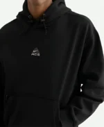 Unisex Nike ACG Therma Fit Fleece Black And Blue Pullover Hoodie
