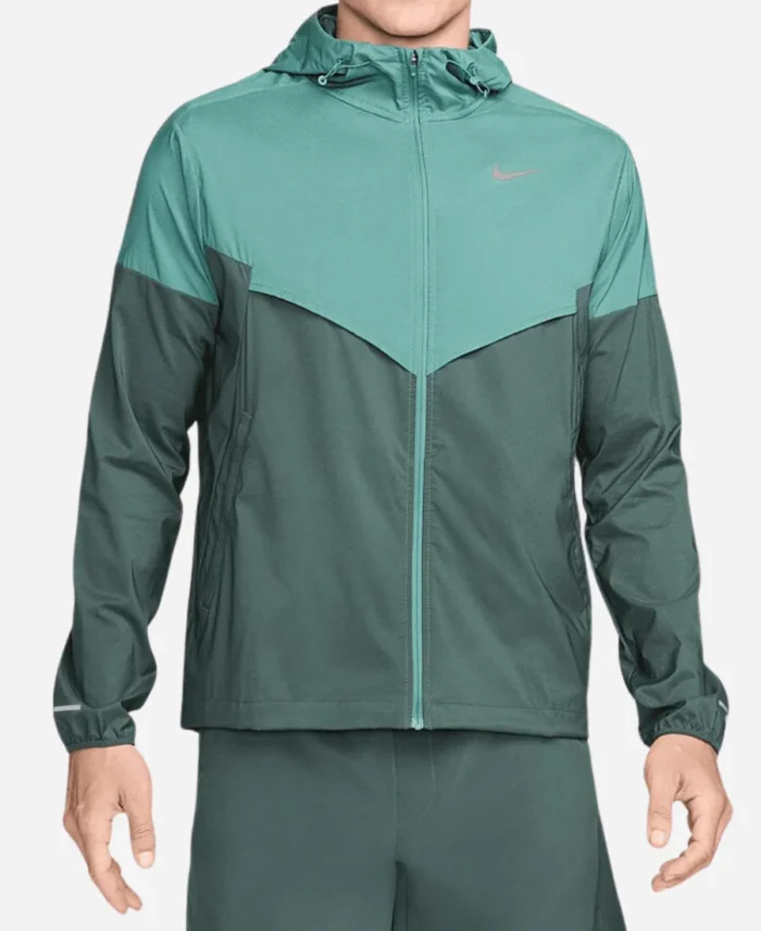 Unisex Nike Green Windrunner Jacket For Sale