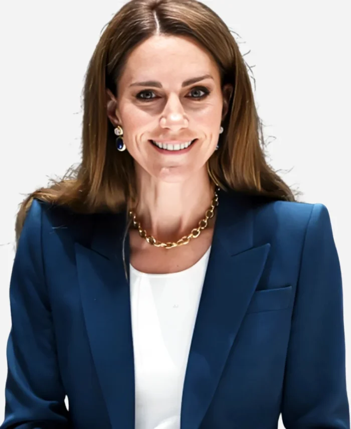 V&A East Kate Middleton Blue Blazer