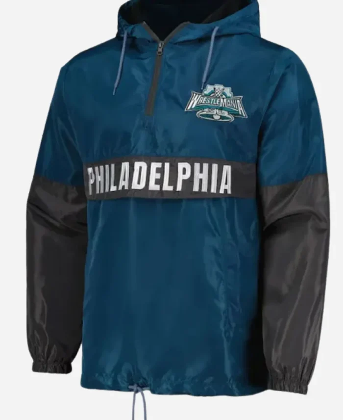 WWE-WrestleMania-40-Philadelphia-Green-Hooded-Jacket