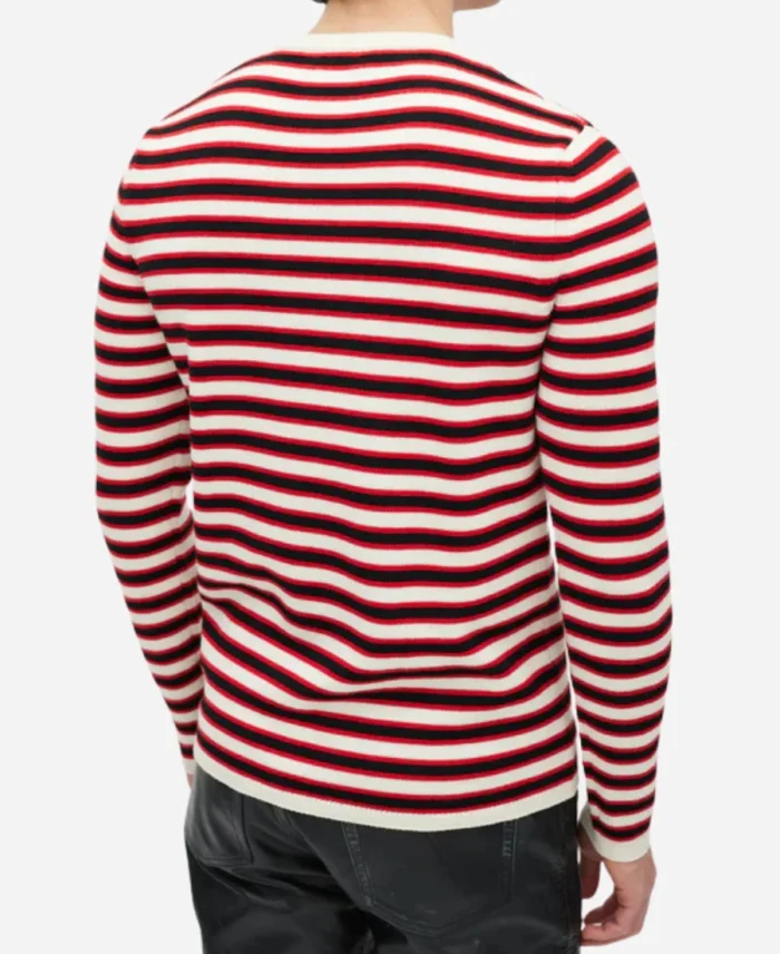 We Were Liars Joseph Zada Red & Black Striped Shirt