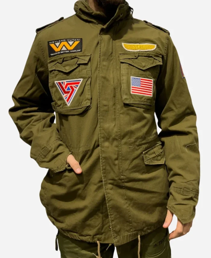 Weyland Yutani Green Jacket Front