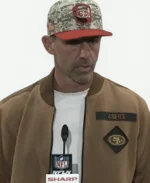 49ers Salute To Service Kyle Shanahan Jacket