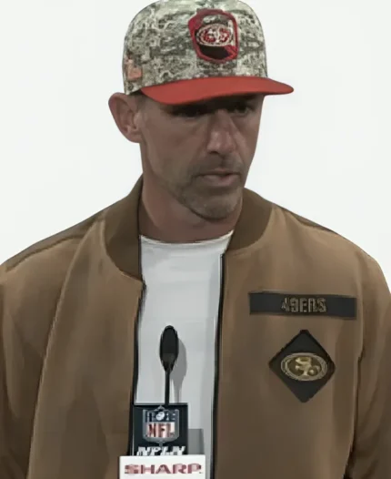 49ers Salute To Service Kyle Shanahan Jacket