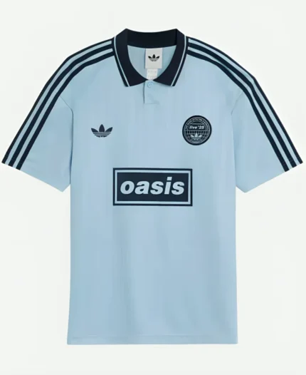 Adidas Tour Jacquard Blue Jersey