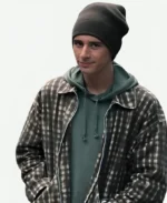 Ajax Petropolus TV Series Wednesday Season 2 Episode 3 Georgie Farmer Checkered Jacket