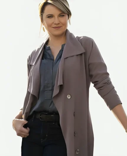 Alexa Crowe My Life Is Murder Trench Coat