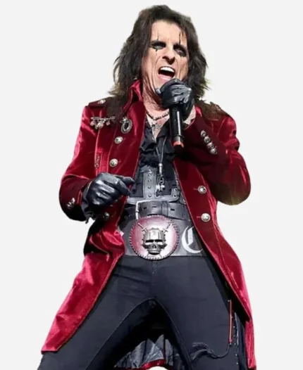 Alice Cooper Parade Tour 2023 Red Coat