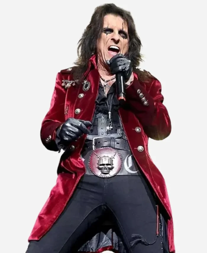 Alice Cooper Parade Tour 2023 Red Coat
